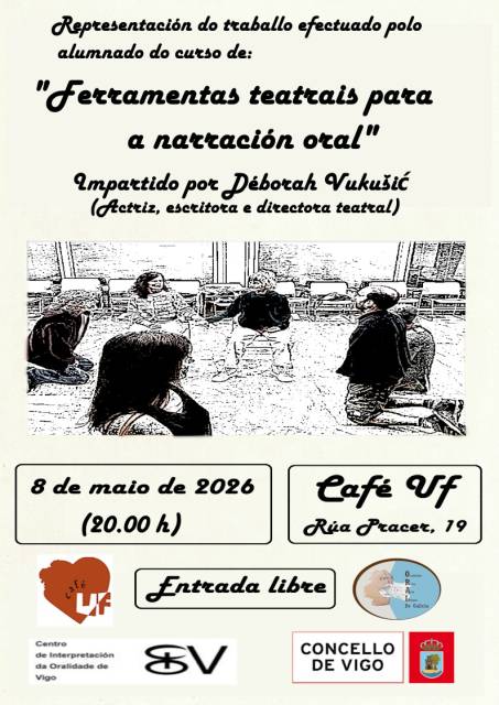 Representación fin de curso do CIOV_Ferramentas teatrais para a narración oral (08-05-2026)