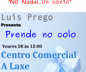 Prende no colo no Centro Comercial de A Laxe, 28 decembro 2018