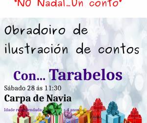 No Nadal... un conto: "Obradoiro de ilustración de contos" (28 decembro 2019) Navia