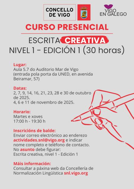 Curso de escrita creativa_nivel 1_edición 1 (outubro-novembro 2025)