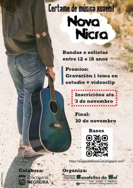 Certame de música xuvenil en galego NOVA NICRA! (2024)