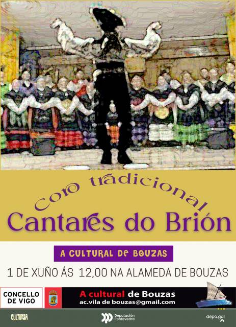 Actuación do coro tradicional galego "CANTARES DO BRIÓN" (1_xuño_2025)